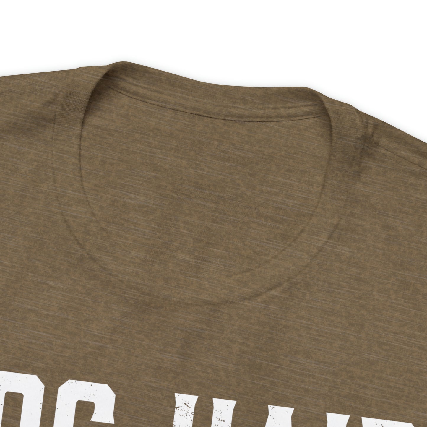 DOG HAIR DON'T CARE, Bella Canvas, Unisex Short Sleeve Tee, Distressed Print
