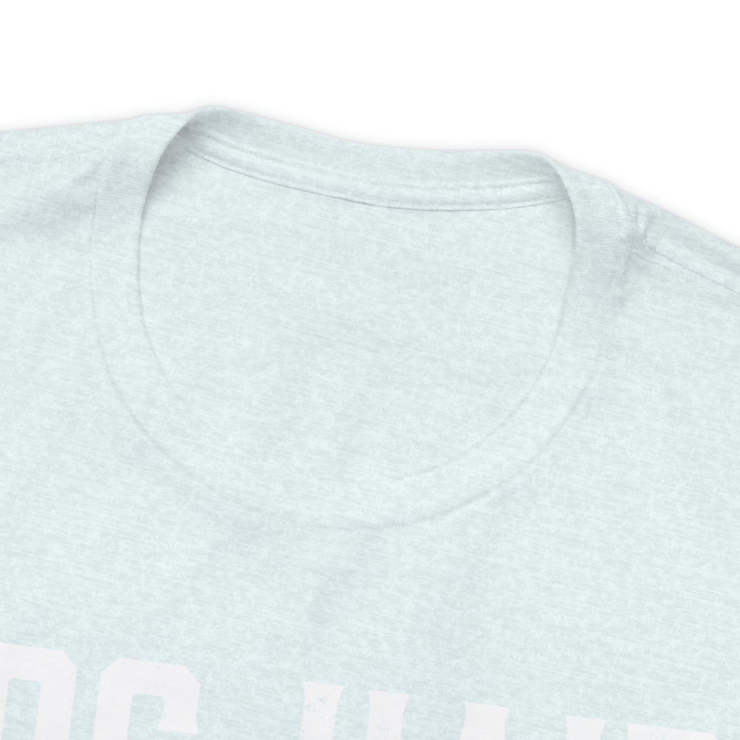 DOG HAIR DON'T CARE, Bella Canvas, Unisex Short Sleeve Tee, Distressed Print