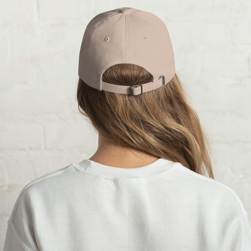 AKITAS Silhouette Dad Hat, Embroidered Print