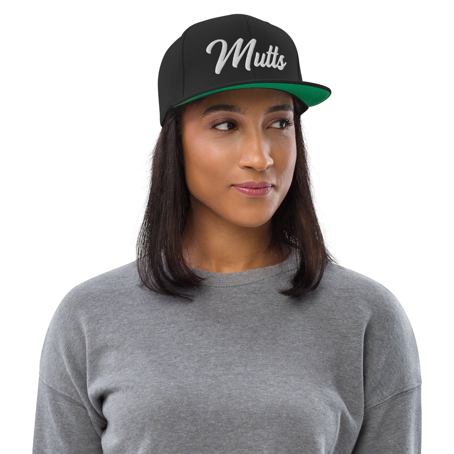 Mutts Retro Snapback, Embroidered Print