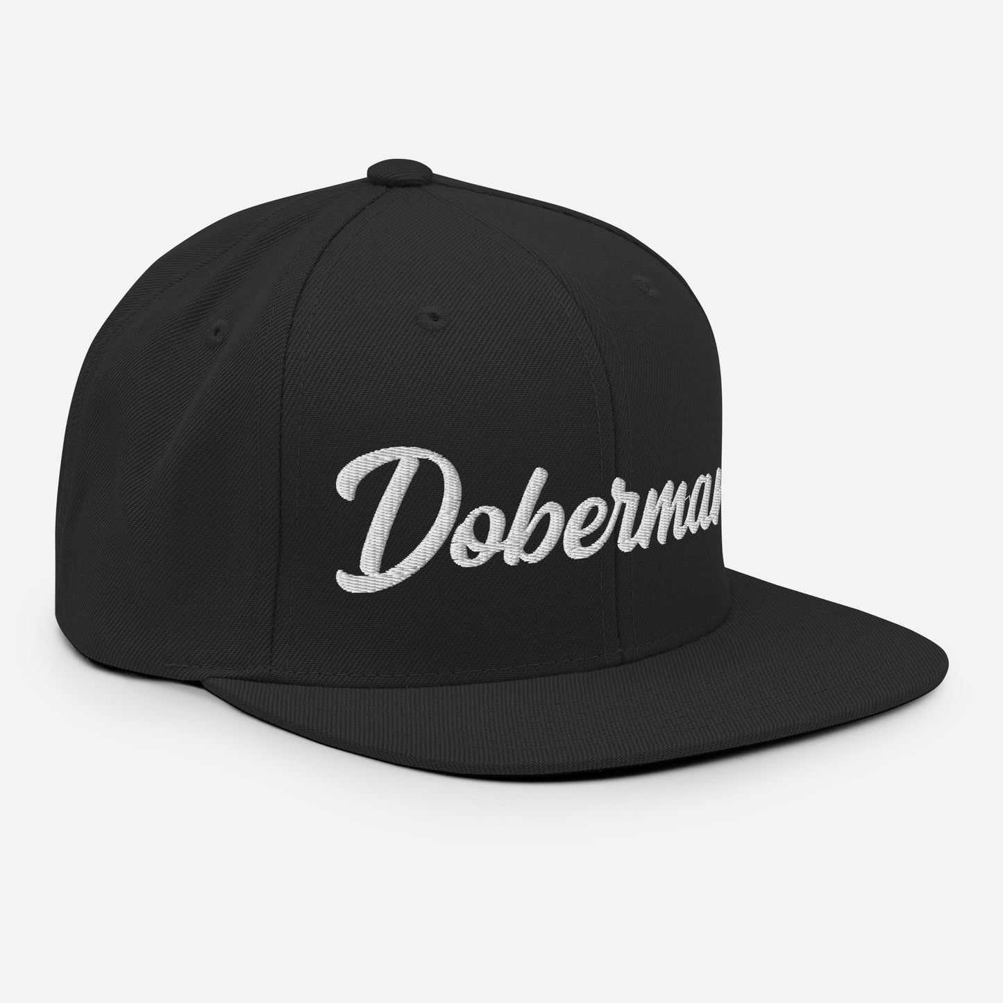 Dobermans Retro Snapback, Embroidered Print