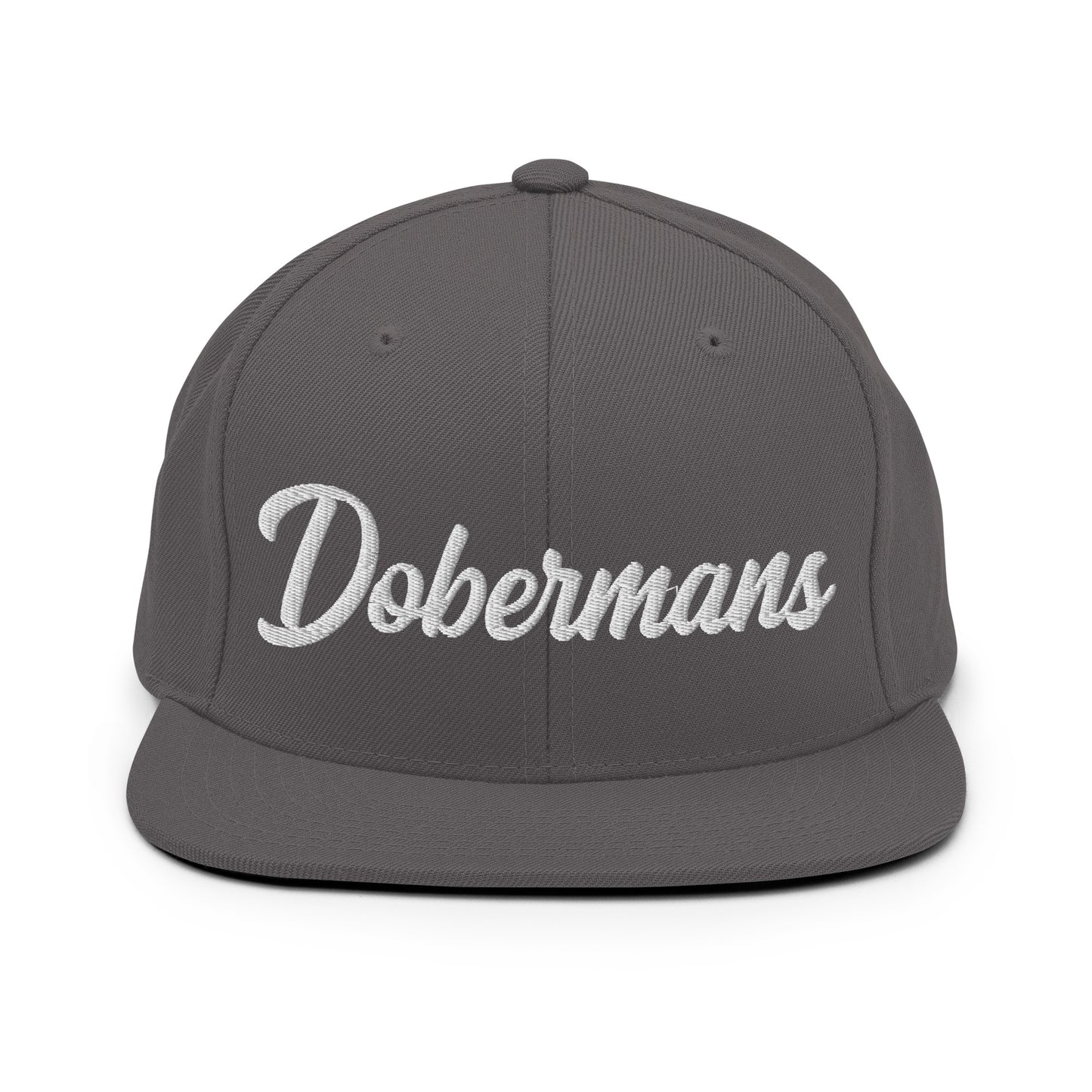 Dobermans Retro Snapback, Embroidered Print