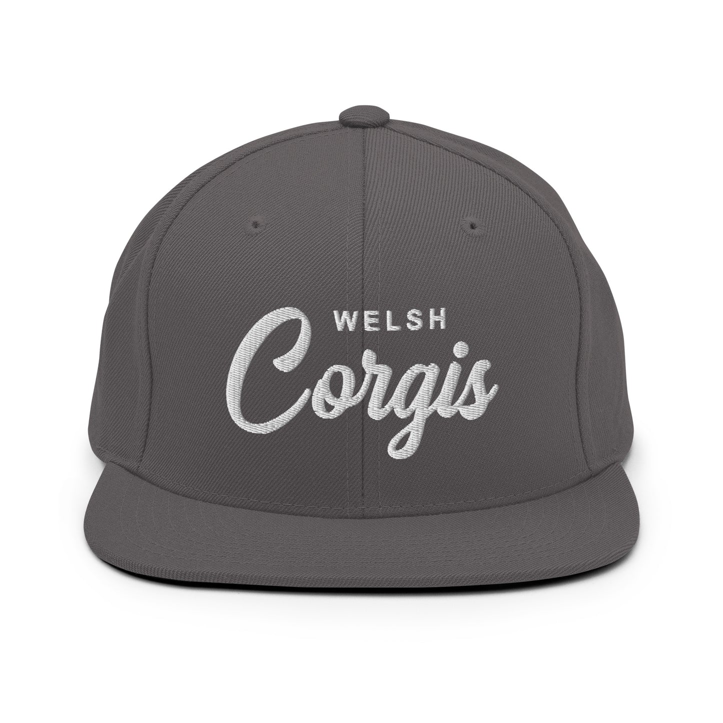 Welsh Corgis Retro Snapback, Embroidered Print