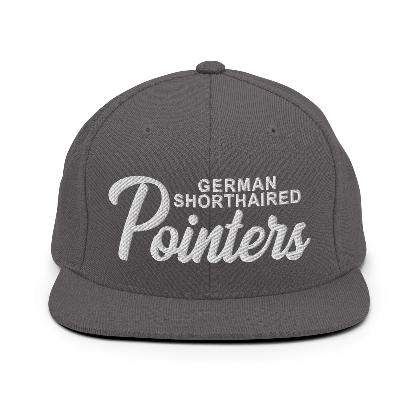 German Shorthaired Pointers Retro Snapback, Embroidered Print