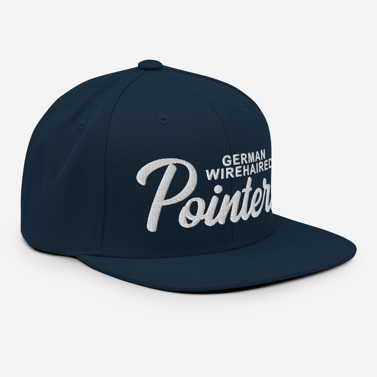 German Wirehaired Pointers Retro Snapback, Embroidered Print
