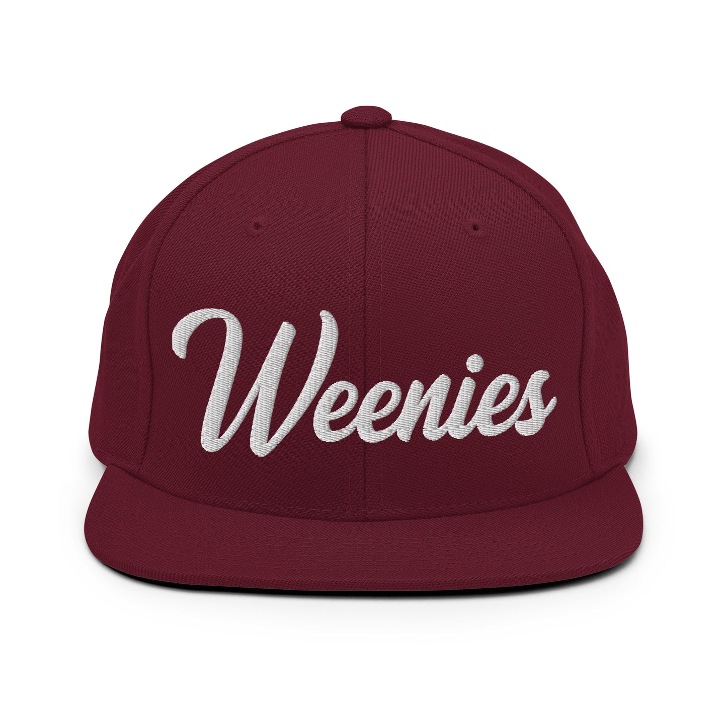 Weenies Retro Snapback, Embroidered Print