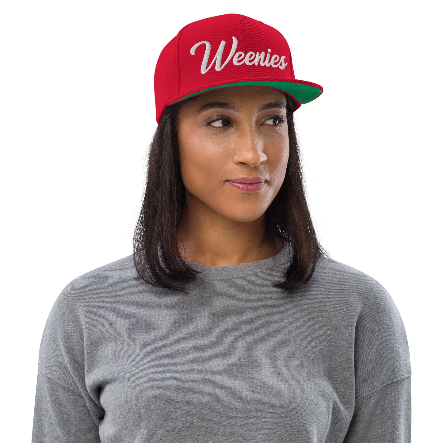 Weenies Retro Snapback, Embroidered Print