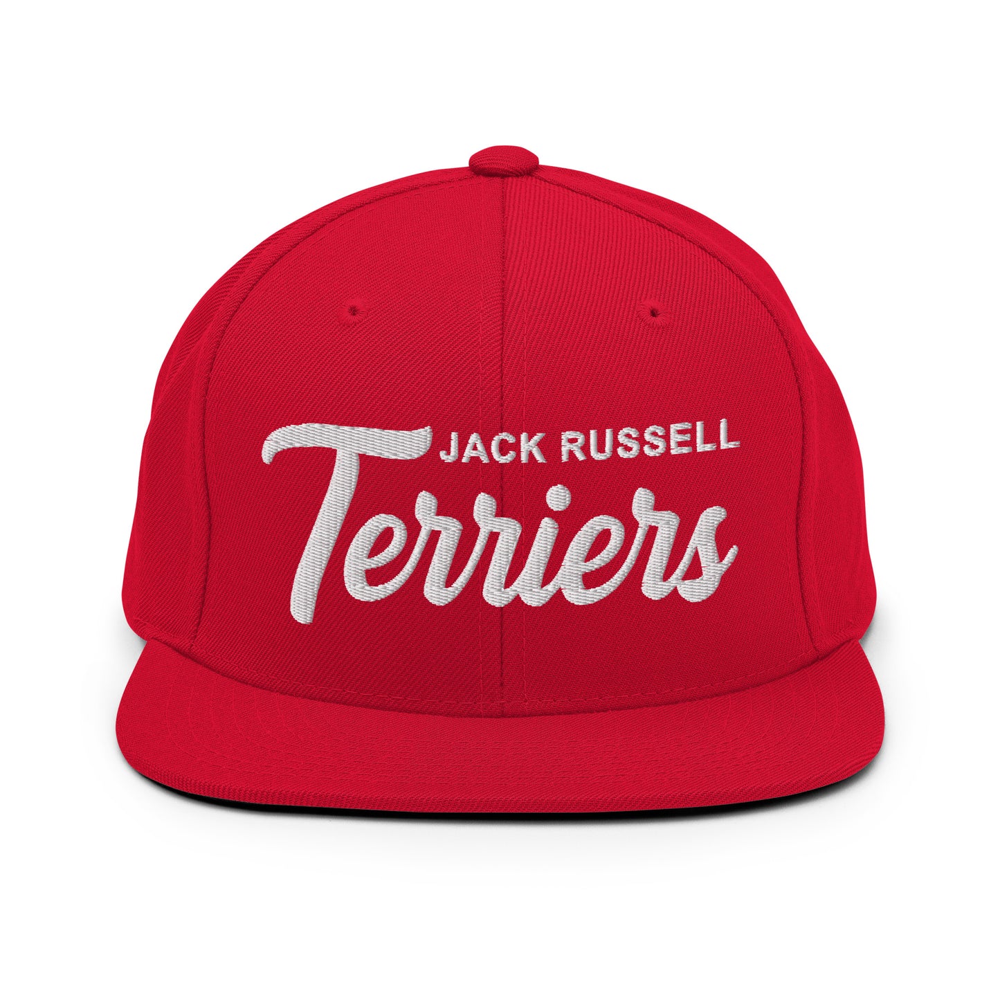JACK RUSSELL Terriers Retro Snapback, Embroidered Print