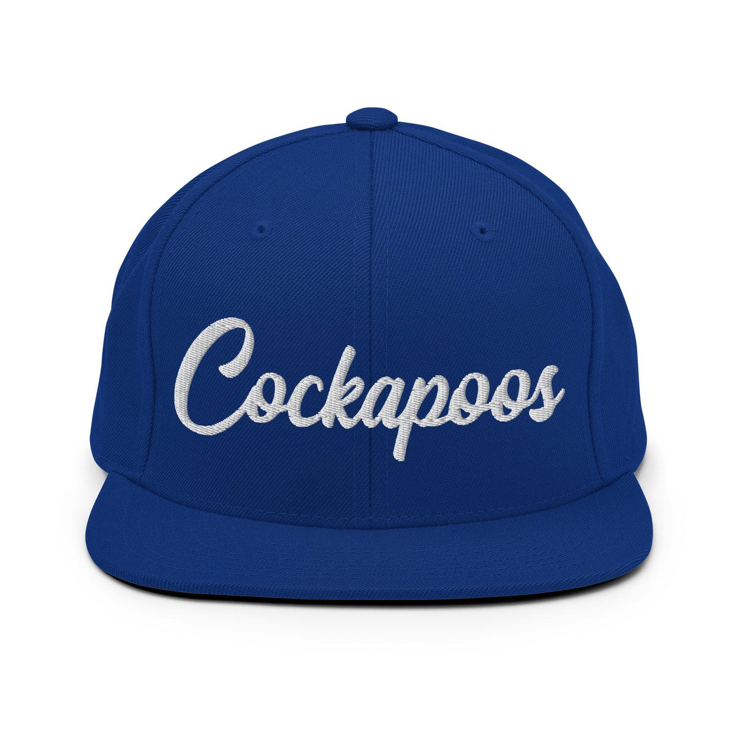 Cockapoos Retro Snapback, Embroidered Print