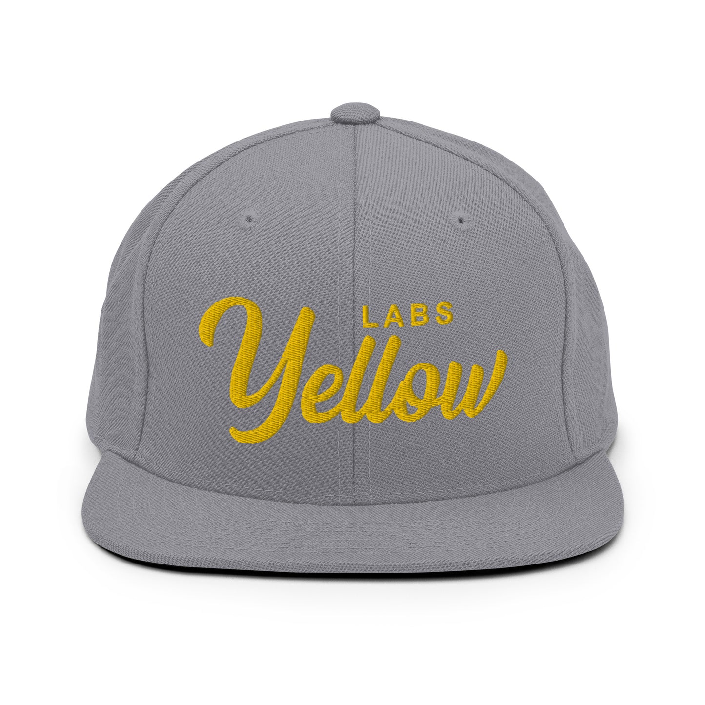 YELLOW Labs Retro Snapback, Embroidered Print