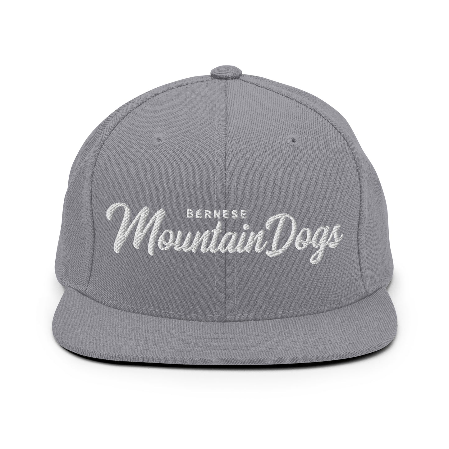 Bernese Mountain Dogs Retro Snapback, Embroidered Print