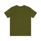 Golden Retrievers Collegiate Unisex Tee, with Distressed Gold Print