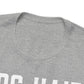 DOG HAIR DON'T CARE, Bella Canvas, Unisex Short Sleeve Tee, Distressed Print