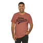 Golden Retrievers Script Unisex Tee, with Distressed Black Print