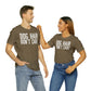 DOG HAIR DON'T CARE, Bella Canvas, Unisex Short Sleeve Tee, Distressed Print