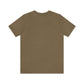 Golden Retrievers Script Unisex Tee, with Distressed Gold Print