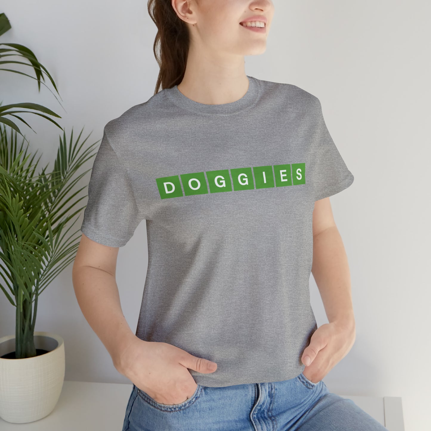 Doggle DOGGIES, Bella Canvas, Unisex Short Sleeve Tee