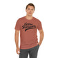 Golden Retrievers Script Unisex Tee, with Distressed Black Print