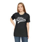 Golden Retrievers Script Unisex Tee, with Distressed White Print