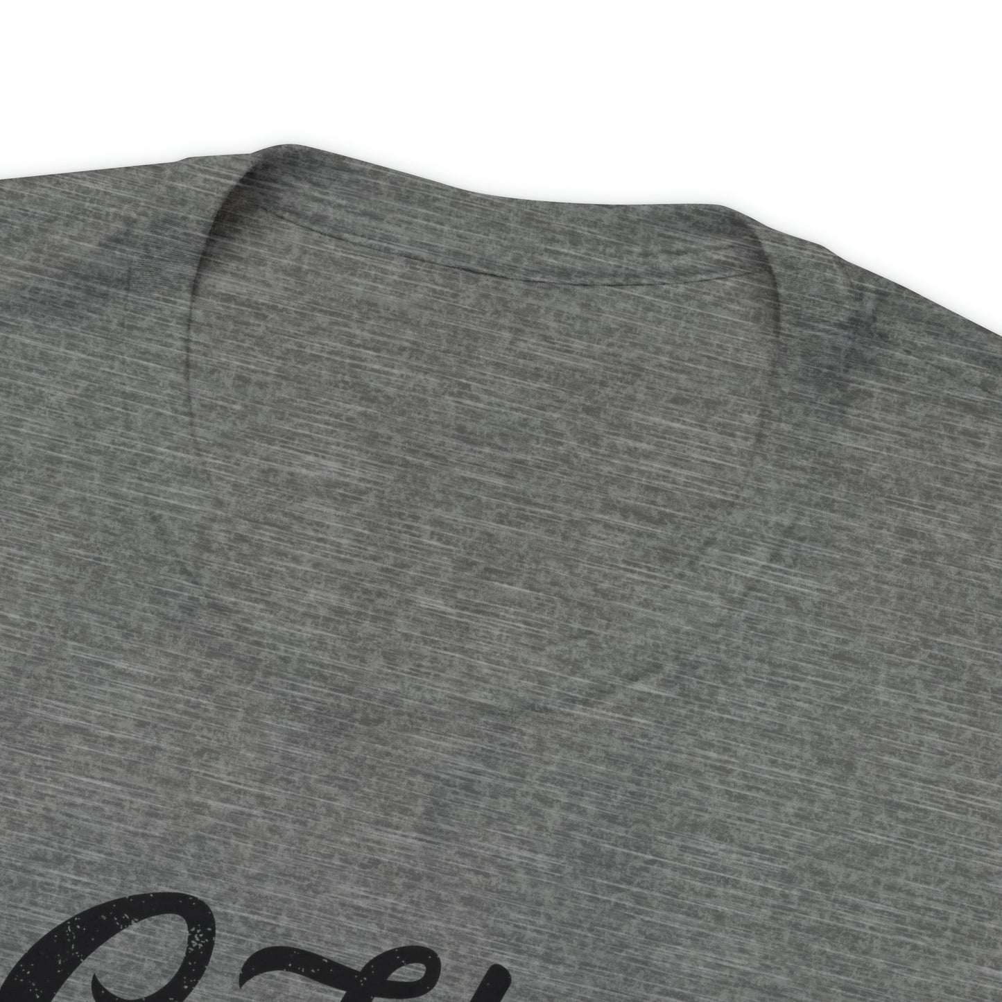 Golden Retrievers Script Unisex Tee, with Distressed Black Print