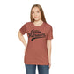 Golden Retrievers Script Unisex Tee, with Distressed Black Print
