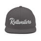 Rottweilers Retro Snapback, Embroidered Print