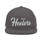Red Heelers Retro Snapback, Embroidered Print