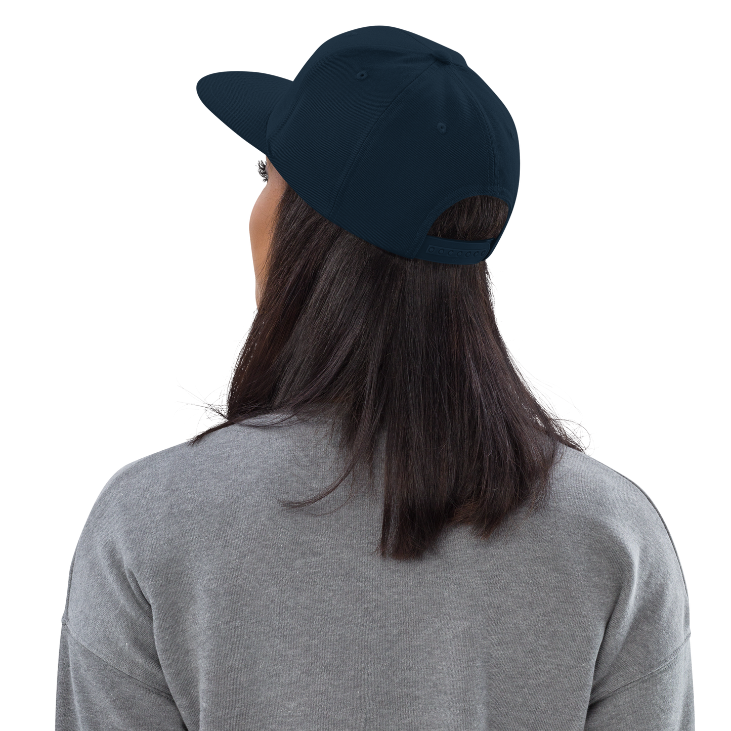 Golden Doodles Retro Snapback, White Embroidered Print