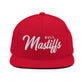 BULL Mastiffs Retro Snapback, Embroidered Print