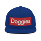 DOGGIES Snapback, Red/White Embroidered Print