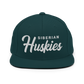 Siberian Huskies Retro Snapback, Embroidered Print