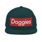 DOGGIES Snapback, Red/White Embroidered Print