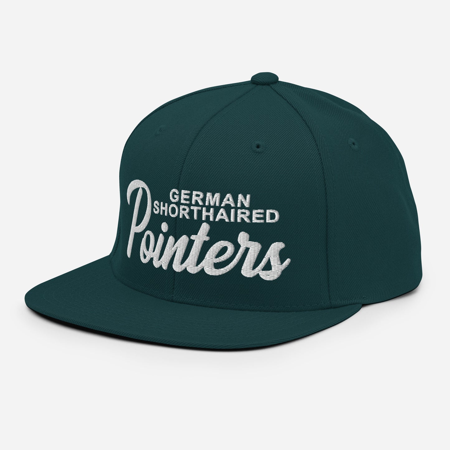 German Shorthaired Pointers Retro Snapback, Embroidered Print