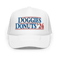 Doggies and Donuts 2024, Foam Trucker Hat, Embroidered Print