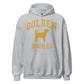 Golden Doodles Collegiate Hoodie, with Gold Distressed Print